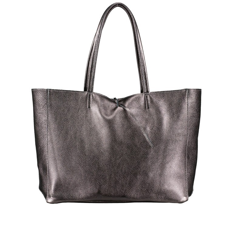Shopper Metallic, Marke: Hausfelder Manufaktur, Abmessungen in cm: 37x29.5x11.5, Bild 1 von 5