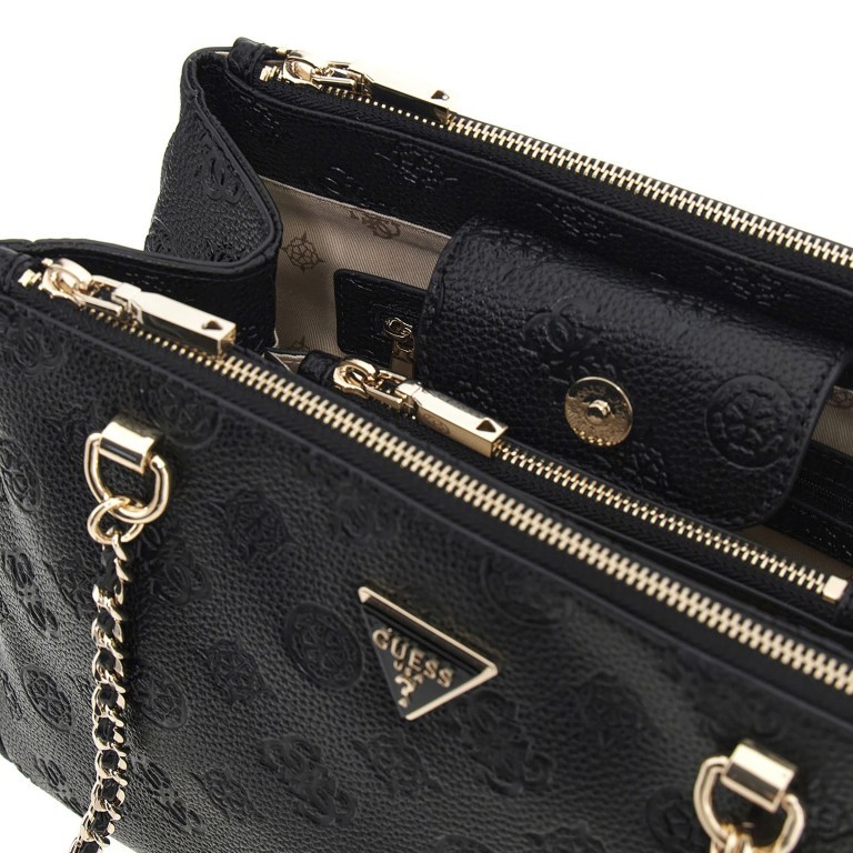 Shopper Cresidia, Farbe: schwarz, beige, Marke: Guess, Abmessungen in cm: 33.5x24x11, Bild 5 von 5