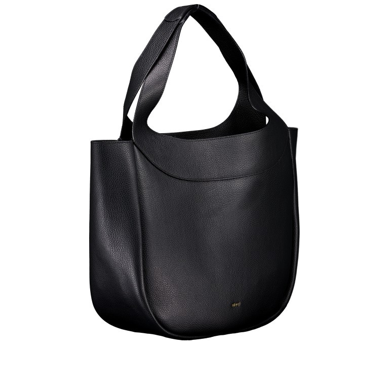 Shopper Adria Loft, Farbe: schwarz, beige, Marke: Abro, Abmessungen in cm: 47x33x12, Bild 2 von 5