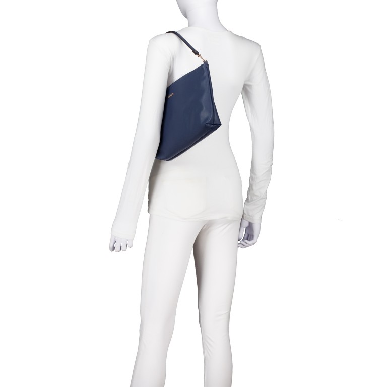 Shopper Neda 4G-Logo Peony variabel in der Form, Farbe: blau/petrol, braun, Marke: Guess, Abmessungen in cm: 39.5x33.5x20.5, Bild 6 von 9