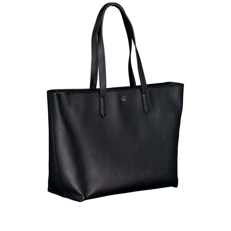 Shopper Chris 2.0 Totebag, Farbe: schwarz, beige, Marke: HUGO, Abmessungen in cm: 37.5x31x17.5, Bild 2 von 5