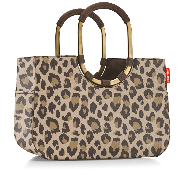 Tasche Loopshopper L Frame, Farbe: grau, braun, Marke: Reisenthel, Abmessungen in cm: 46x34.5x8, Bild 2 von 8