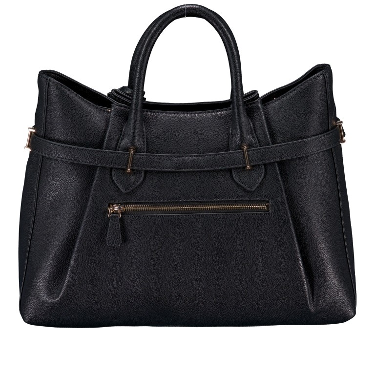 Handtasche Yesba, Farbe: schwarz, taupe/khaki, Marke: Guess, Abmessungen in cm: 38x29.5x12, Bild 3 von 7