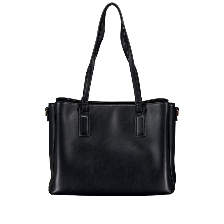 Shopper Clio Relove Recycle, Farbe: schwarz, beige, Marke: Valentino Bags, Abmessungen in cm: 34.5x26x14.5, Bild 3 von 7