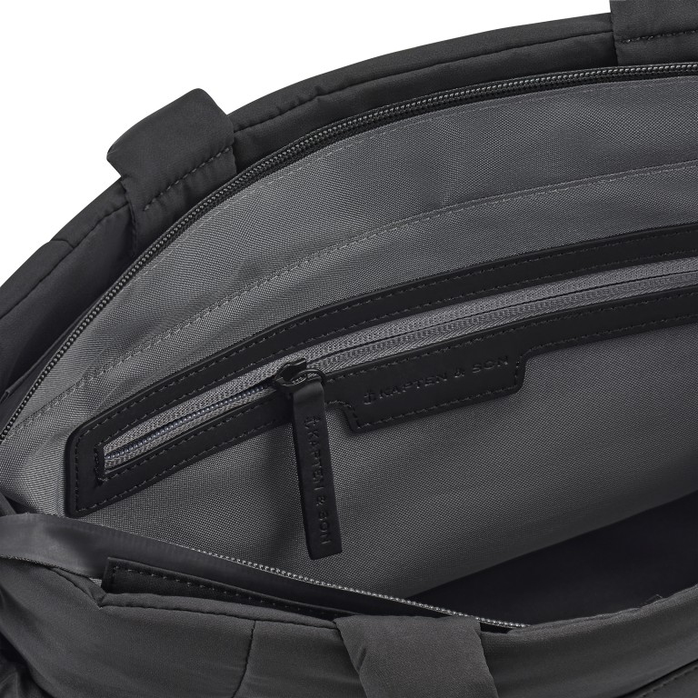 Shopper Hellvi Cloud M, Farbe: schwarz, beige, Marke: Kapten & Son, Abmessungen in cm: 41.5x29x11.5, Bild 9 von 13