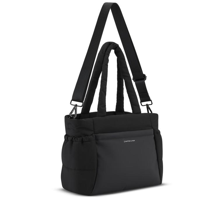 Shopper Hellvi Cloud M, Farbe: schwarz, beige, Marke: Kapten & Son, Abmessungen in cm: 41.5x29x11.5, Bild 3 von 13