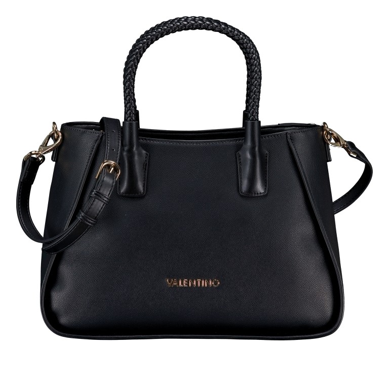 Handtasche Eris Relove Recycle, Farbe: schwarz, beige, Marke: Valentino Bags, Abmessungen in cm: 34.5x24x12, Bild 1 von 7