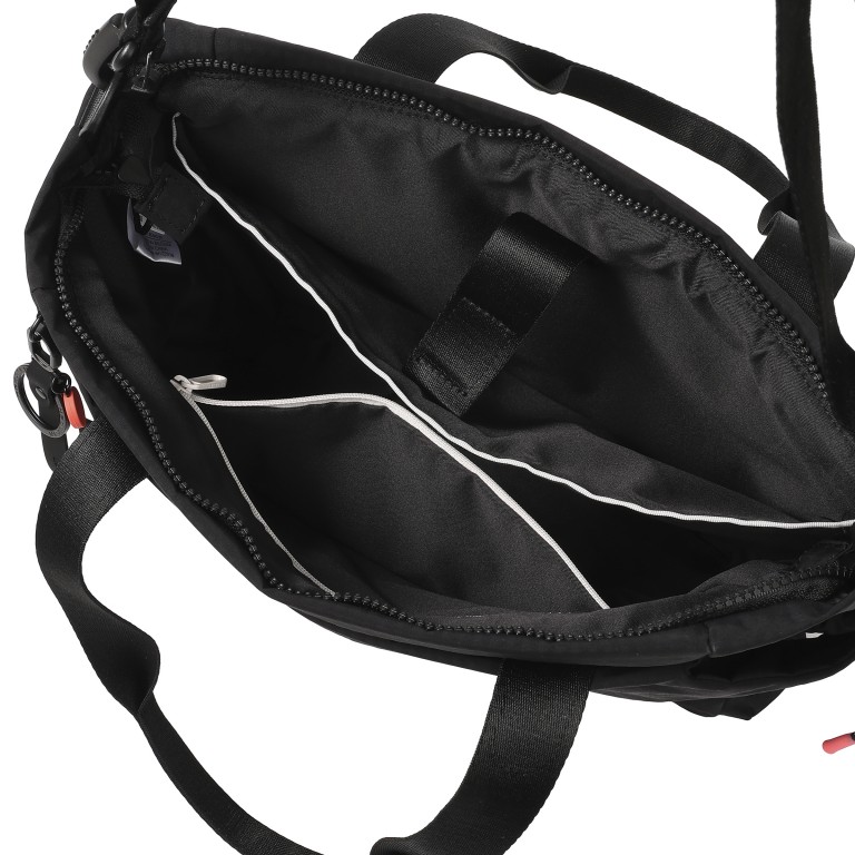 Tasche String Satoshi Laptop 14 Zoll, Farbe: schwarz, grün/oliv, weiß, Marke: Hedgren, Abmessungen in cm: 35x30x14.5, Bild 8 von 10