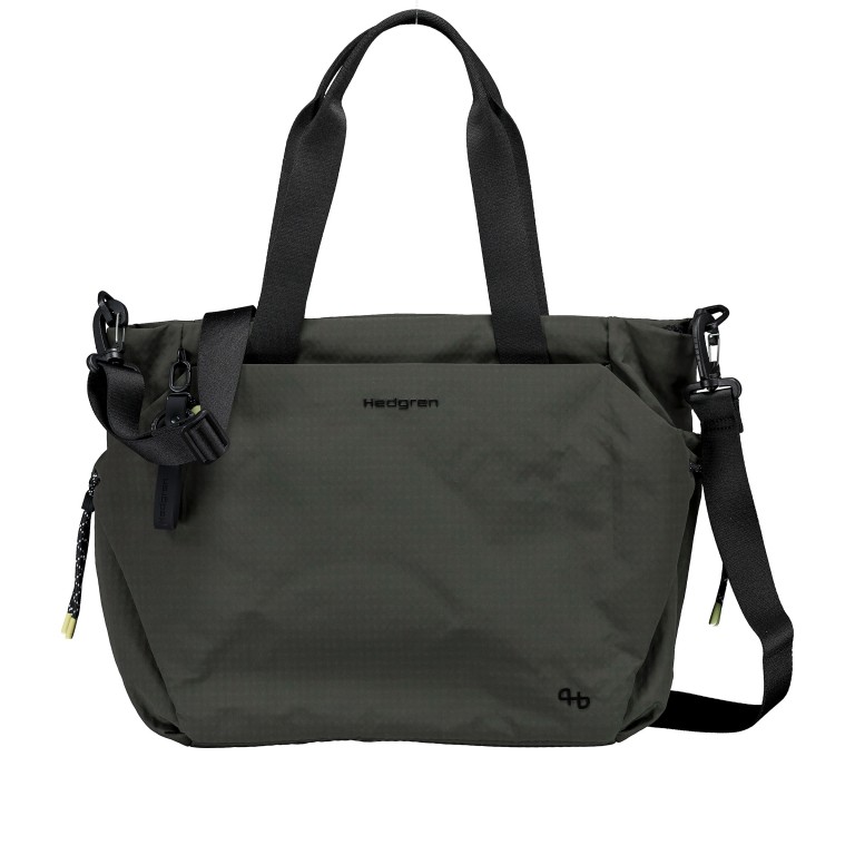 Tasche String Satoshi Laptop 14 Zoll, Farbe: schwarz, grün/oliv, weiß, Marke: Hedgren, Abmessungen in cm: 35x30x14.5, Bild 1 von 10