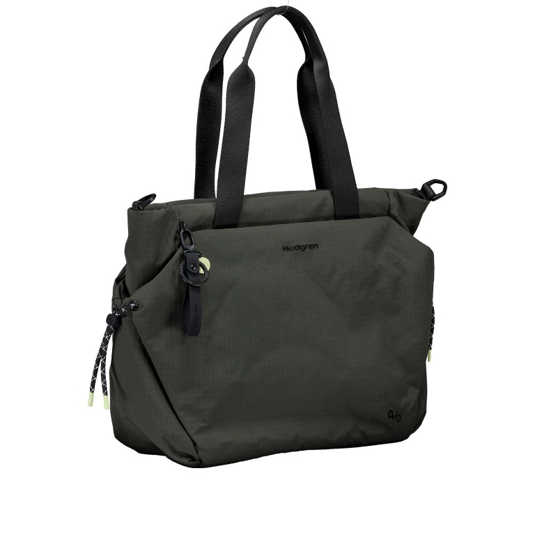 Tasche String Satoshi Laptop 14 Zoll, Farbe: schwarz, grün/oliv, weiß, Marke: Hedgren, Abmessungen in cm: 35x30x14.5, Bild 2 von 10