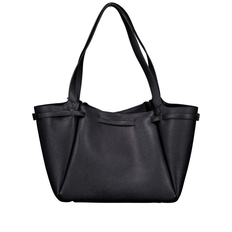 Shopper Medea mit herausnehmbarer Tasche, Farbe: schwarz, weiß, Marke: Valentino Bags, Abmessungen in cm: 33x27.5x17.5, Bild 3 von 9