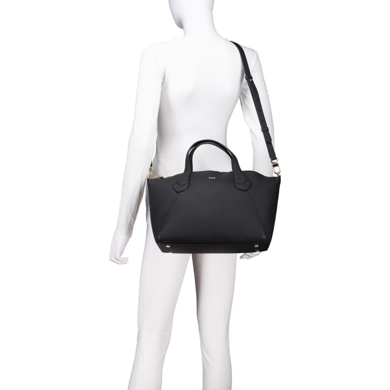 Handtasche Lenah Zip Tote M, Marke: BOSS, Abmessungen in cm: 32.5x25x15.5, Bild 6 von 7