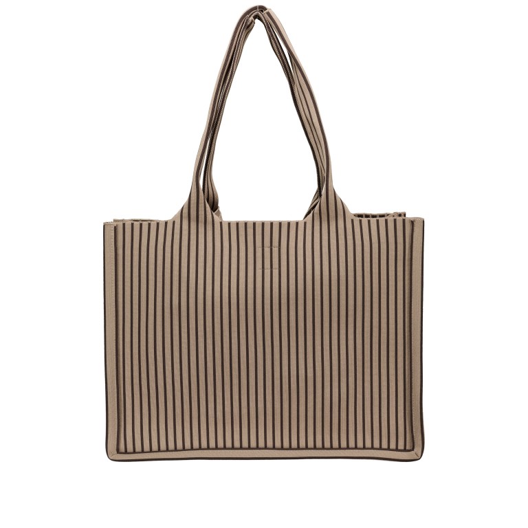 Shopper Casual Signature Bag mit herausnehmbarem Etui, Farbe: braun, beige, Marke: Hey Marly, Abmessungen in cm: 42x32x14, Bild 4 von 6