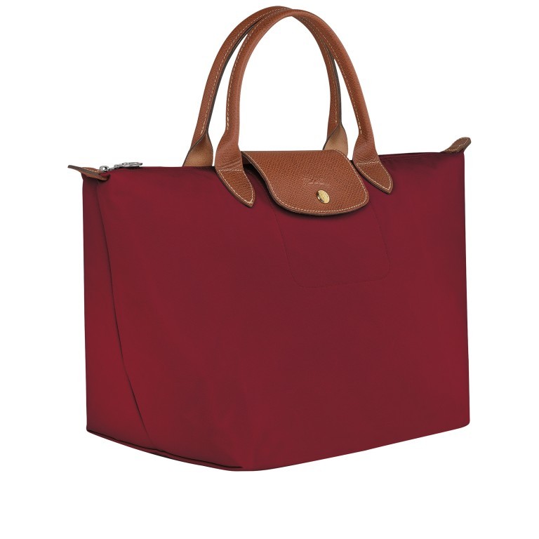 Handtasche Le Pliage Handtasche M Anthra, Farbe: anthrazit, Marke: Longchamp, EAN: 3597921025535, Abmessungen in cm: 30x28x20, Bild 2 von 4