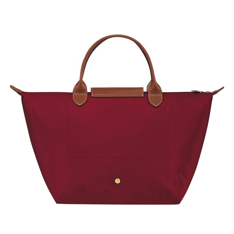 Handtasche Le Pliage Handtasche M Anthra, Farbe: anthrazit, Marke: Longchamp, EAN: 3597921025535, Abmessungen in cm: 30x28x20, Bild 3 von 4