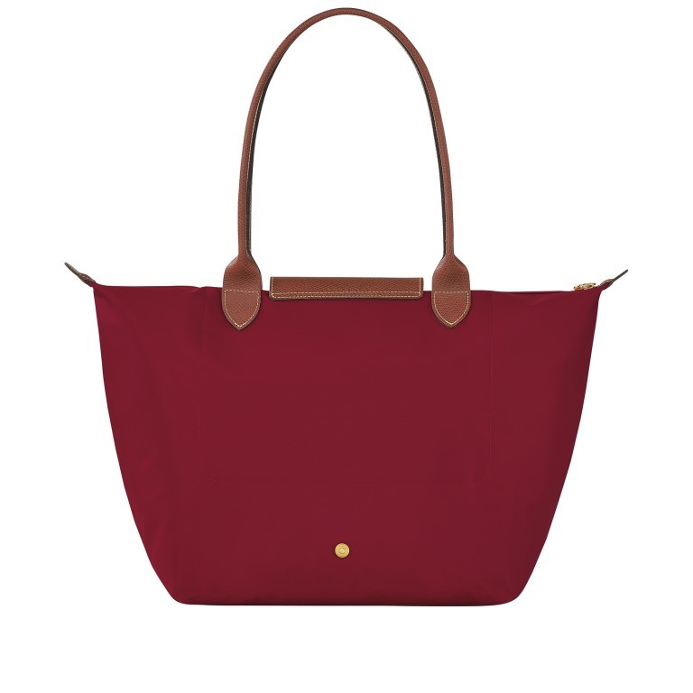Shopper Le Pliage Shopper L, Farbe: anthrazit, grau, blau/petrol, cognac, taupe/khaki, grün/oliv, rot/weinrot, flieder/lila, rosa/pink, orange, gelb, Marke: Longchamp, Abmessungen in cm: 31x30x19, Bild 3 von 4