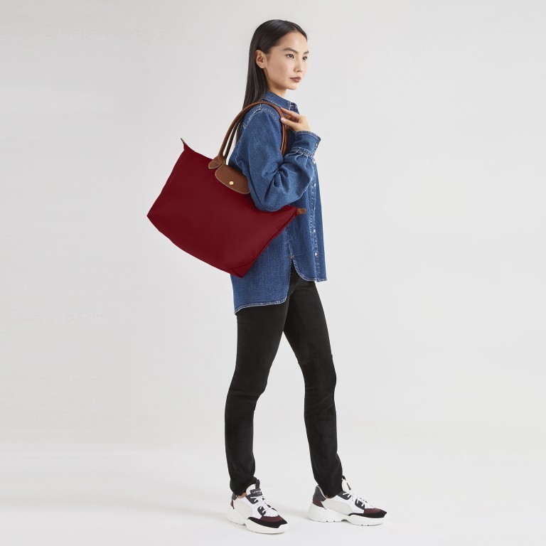 Shopper Le Pliage Shopper L Fawn, Farbe: cognac, Marke: Longchamp, EAN: 3597922505197, Abmessungen in cm: 31x30x19, Bild 4 von 4