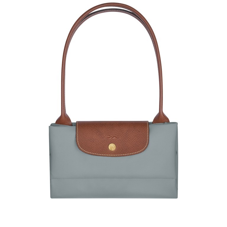 Shopper Le Pliage Shopper L Anthra, Farbe: grau, Marke: Longchamp, EAN: 3597922017508, Abmessungen in cm: 31x30x19, Bild 5 von 5