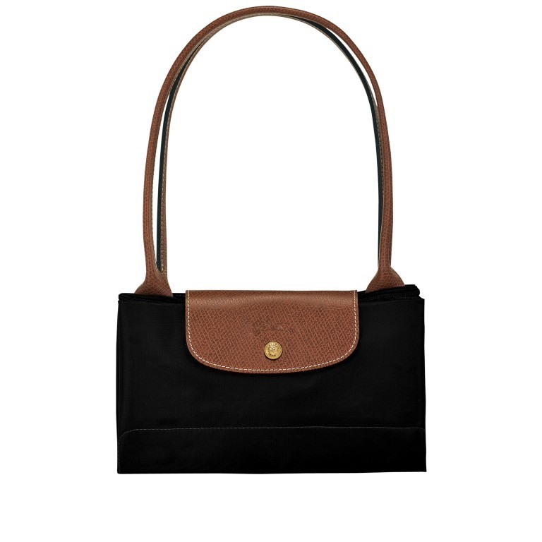 Shopper Le Pliage Shopper L 089-1899, Farbe: schwarz, grau, blau/petrol, cognac, taupe/khaki, rot/weinrot, beige, bunt, Marke: Longchamp, Abmessungen in cm: 31x30x19, Bild 5 von 5