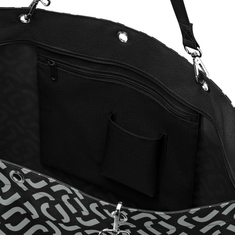 Shopper XL Signature Black, Farbe: schwarz, Marke: Reisenthel, EAN: 4012013721076, Abmessungen in cm: 68x45.5x20, Bild 2 von 3
