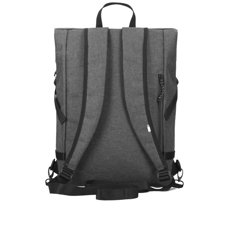Fahrradtasche Olli Cycle OCR200 mit Rucksack-Funktion Grau, Farbe: grau, Marke: Zwei, EAN: 4250257919785, Abmessungen in cm: 32x43x18, Bild 4 von 10