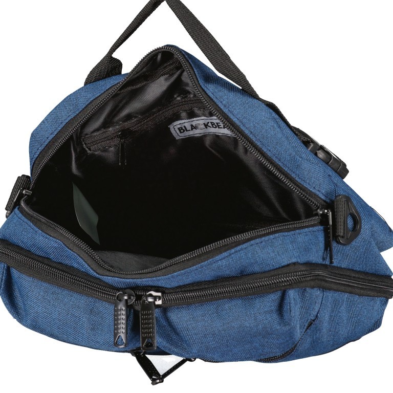Fahrradtasche FU63-1002 für Lenkerbefestigung Anthracite, Farbe: grau, Marke: Blackbeat, EAN: 8720088706718, Abmessungen in cm: 24x16x9, Bild 8 von 13