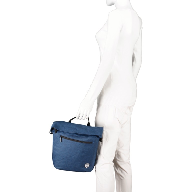 Fahrradtasche für Lenkerbefestigung Shadow Blue, Farbe: blau/petrol, Marke: Blackbeat, EAN: 8720088706824, Abmessungen in cm: 23x26x11, Bild 4 von 13