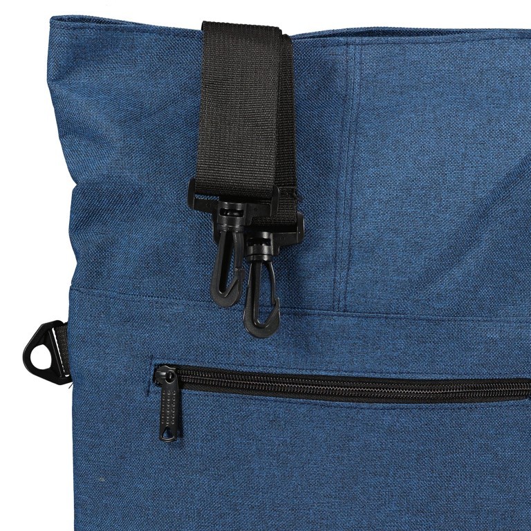 Fahrradtasche für Lenkerbefestigung Shadow Blue, Farbe: blau/petrol, Marke: Blackbeat, EAN: 8720088706824, Abmessungen in cm: 23x26x11, Bild 8 von 13