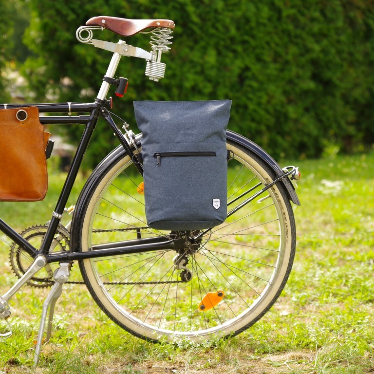 Fahrradtasche für Lenkerbefestigung Shadow Blue, Farbe: blau/petrol, Marke: Blackbeat, EAN: 8720088706824, Abmessungen in cm: 23x26x11, Bild 10 von 13