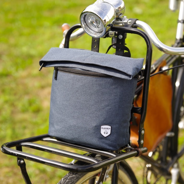 Fahrradtasche für Lenkerbefestigung Shadow Blue, Farbe: blau/petrol, Marke: Blackbeat, EAN: 8720088706824, Abmessungen in cm: 23x26x11, Bild 11 von 13
