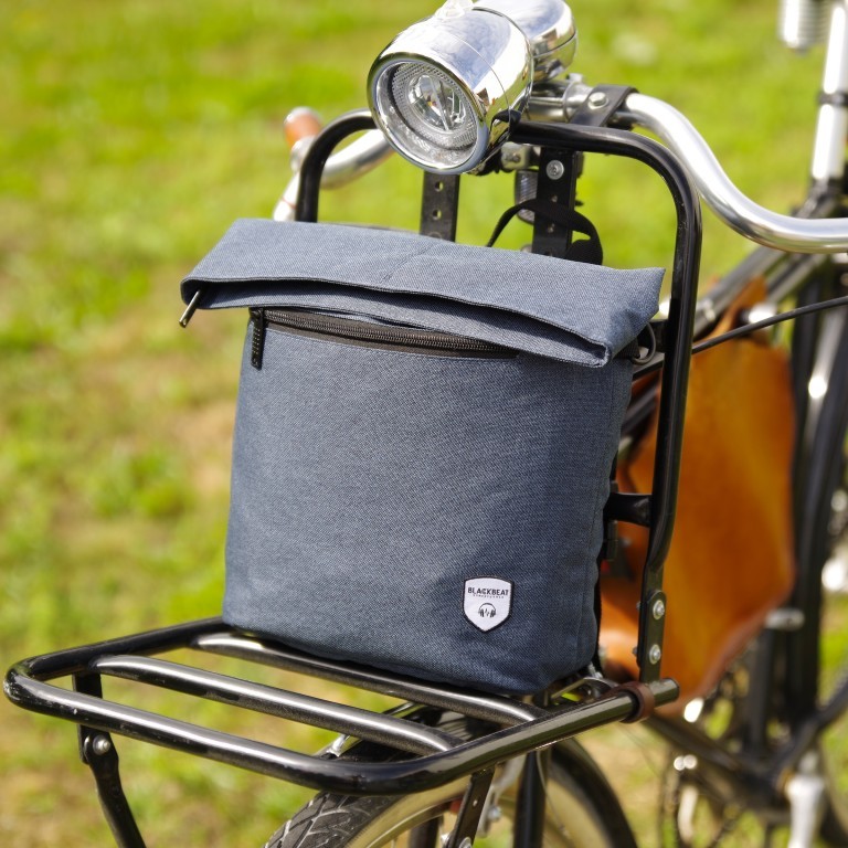 Fahrradtasche für Lenkerbefestigung, Marke: Blackbeat, Abmessungen in cm: 23x26x11, Bild 11 von 13