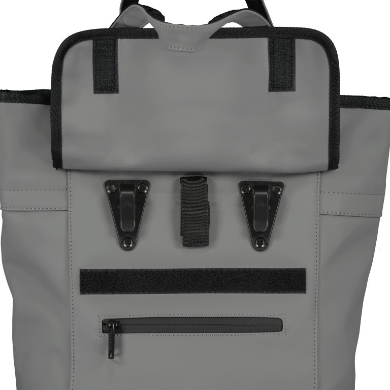 Fahrradtasche Shopper mit Gepäckträgerbefestigung Oliv, Farbe: grün/oliv, Marke: Blackbeat, EAN: 4066727000699, Abmessungen in cm: 31x37x14, Bild 8 von 8