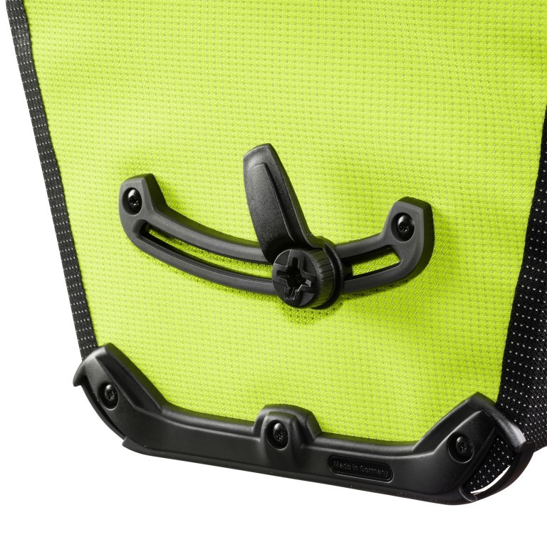 Fahrradtasche Back-Roller High-Visibility Hinterrad Einzeltasche Volumen 20 Liter Neon-Yellow-Black-Reflective, Farbe: grün/oliv, Marke: Ortlieb, EAN: 4013051043502, Bild 7 von 9