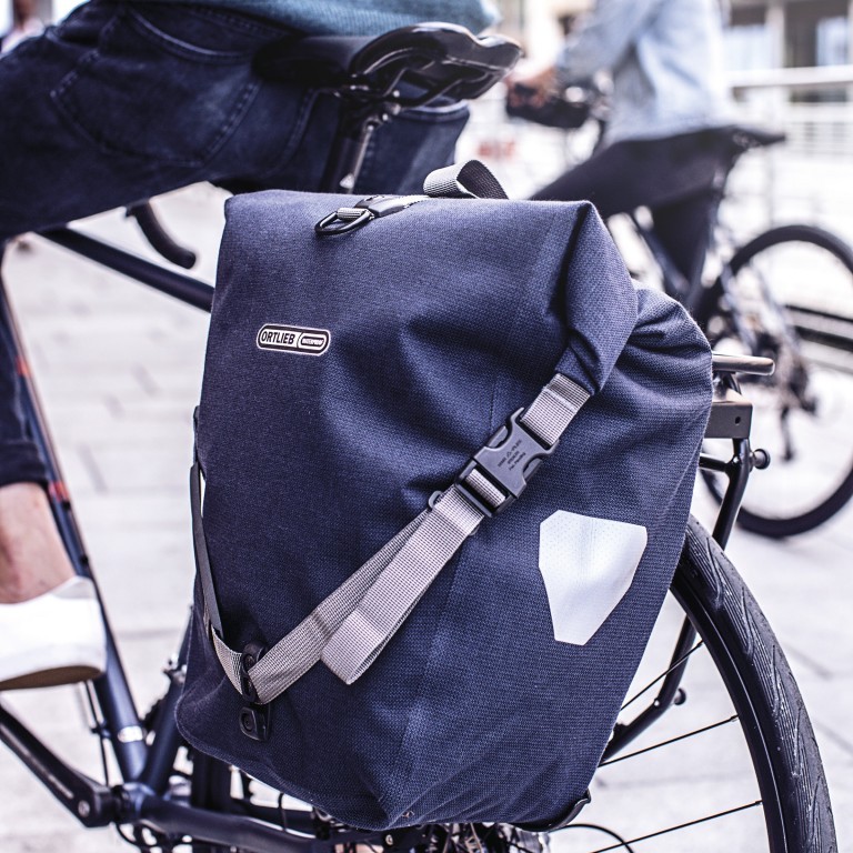 Fahrradtasche Back-Roller Urban Hinterrad Einzeltasche Volumen 20 Liter Ink, Farbe: blau/petrol, Marke: Ortlieb, EAN: 4013051045513, Bild 5 von 8