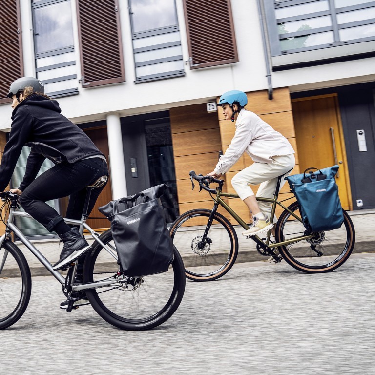 Fahrradtasche Vario PS Rucksack mit Hinterrad-Aufhängesystem Volumen 26 Liter, Farbe: schwarz, blau/petrol, taupe/khaki, rot/weinrot, Marke: Ortlieb, Abmessungen in cm: 31x47x22, Bild 11 von 20