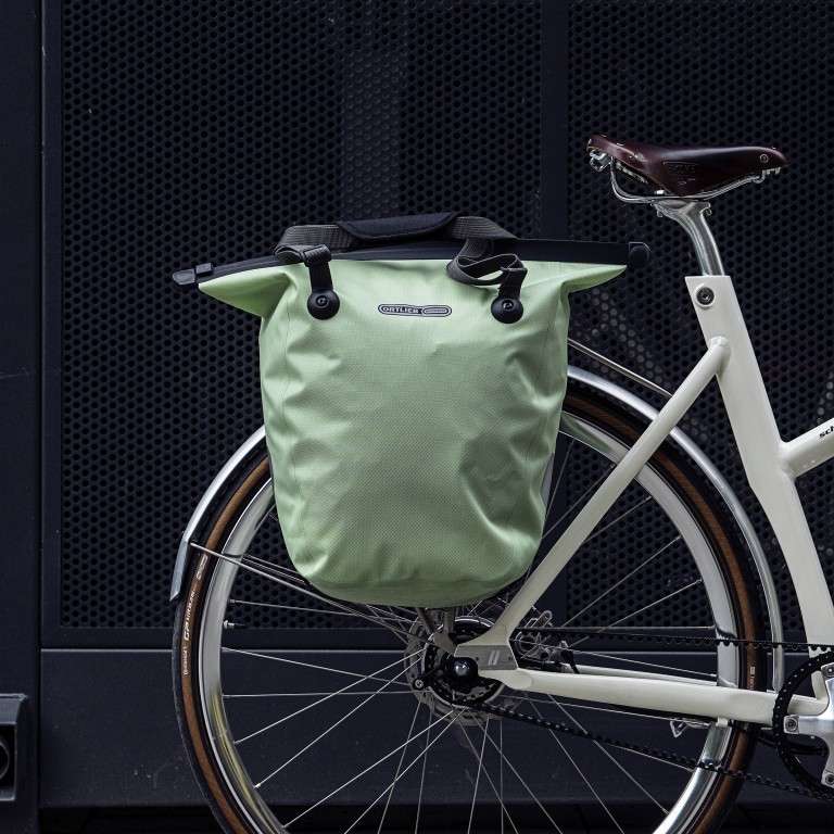Fahrradtasche Bike-Shopper Hinterrad Einzeltasche Volumen 20 Liter Petrol, Farbe: blau/petrol, Marke: Ortlieb, EAN: 4013051052528, Bild 7 von 13