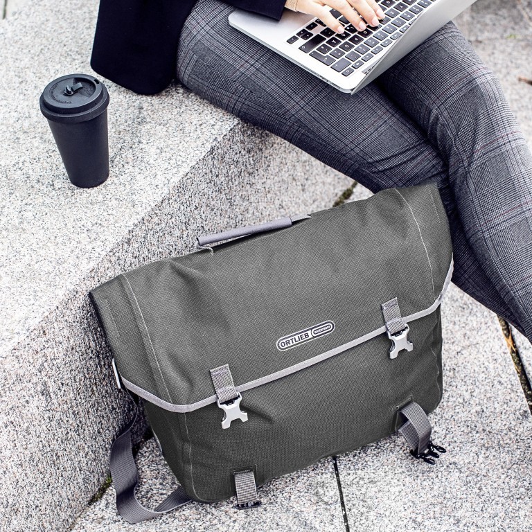 Fahrradtasche Commuter-Bag Urban Aktentasche mit Hinterrad-Aufhängesystem Volumen 20 Liter, Marke: Ortlieb, Abmessungen in cm: 40x31x14, Bild 8 von 10