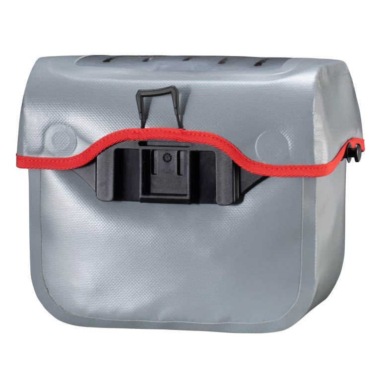 Fahrradtasche Ultimate Original Lenkertasche Volumen 7 Liter Alu-Grey, Farbe: grau, Marke: Ortlieb, EAN: 4013051054485, Abmessungen in cm: 25x22x13, Bild 3 von 8