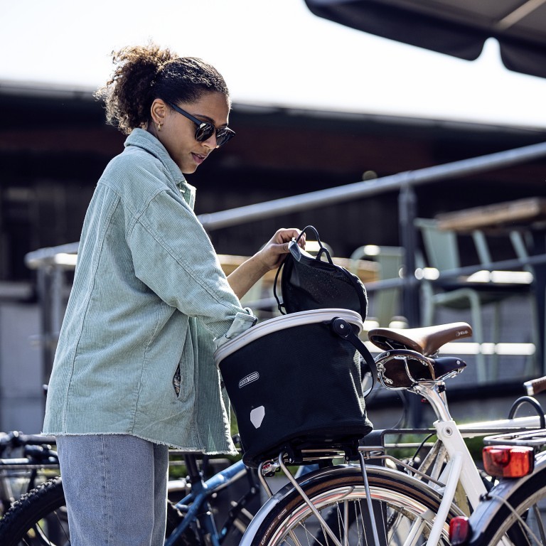 Fahrradtasche Up-Town Rack Urban Gepäckträgerkorb Volumen 17.5 Liter Ash Rose, Farbe: rosa/pink, Marke: Ortlieb, EAN: 4013051053891, Bild 7 von 10