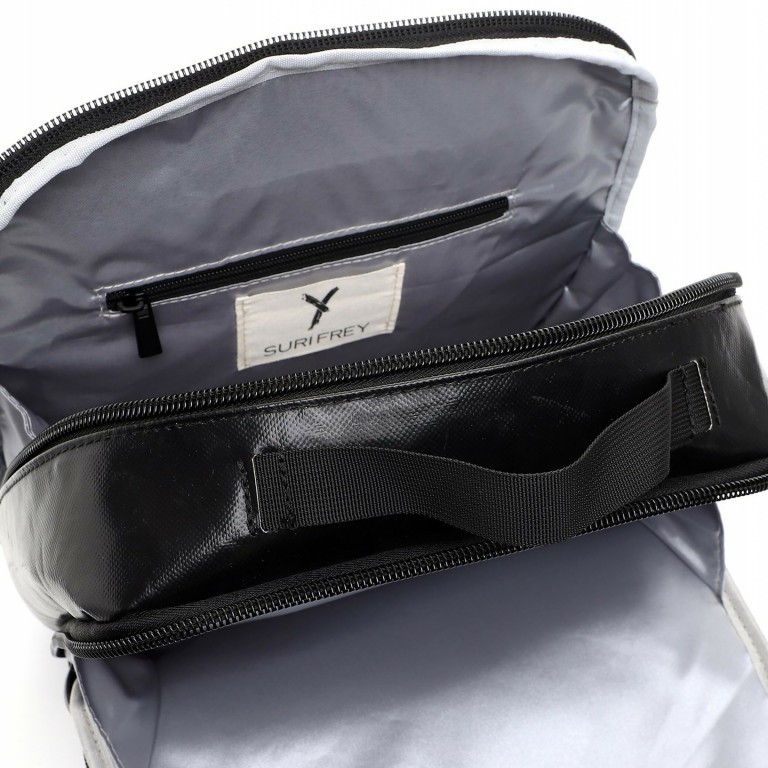 Fahrradtasche / Rucksack Jessey-Plane 13125 mit Laptopfach 15 Zoll Black, Farbe: schwarz, Marke: Suri Frey, EAN: 4056185152726, Abmessungen in cm: 29x38x10, Bild 6 von 9