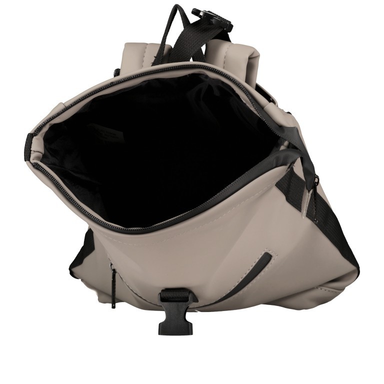 Fahrradtasche / Rucksack für Gepäckträgerbefestigung Beige, Farbe: beige, Marke: Blackbeat, EAN: 4066727000361, Abmessungen in cm: 20x33x10, Bild 8 von 10