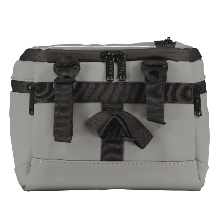 Fahrradtasche für Lenkerbefestigung Beige, Farbe: beige, Marke: Blackbeat, EAN: 4066727000200, Abmessungen in cm: 22x17x3, Bild 3 von 7