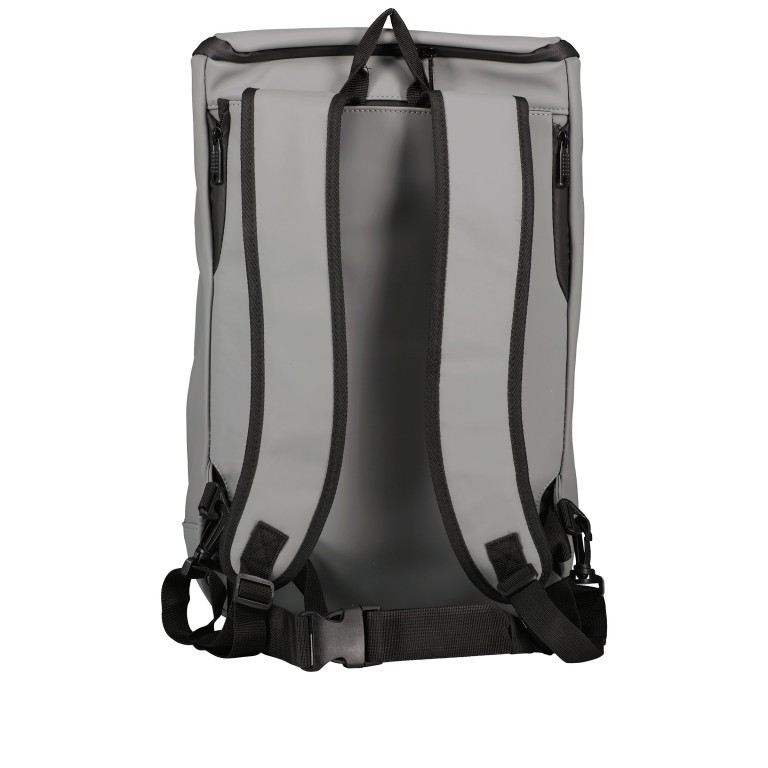 Fahrradtasche / Rucksack für Gepäckträgerbefestigung Schwarz, Farbe: schwarz, Marke: Blackbeat, EAN: 4066727000491, Abmessungen in cm: 28x45x11, Bild 3 von 8