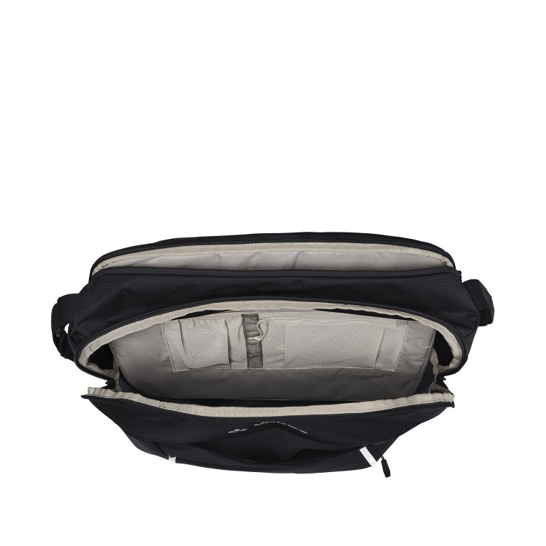 Fahrradtasche / Kuriertasche Cycle Messenger L für Gepäckträger Black, Farbe: schwarz, Marke: Vaude, EAN: 4062218499553, Abmessungen in cm: 37x41x21, Bild 8 von 10