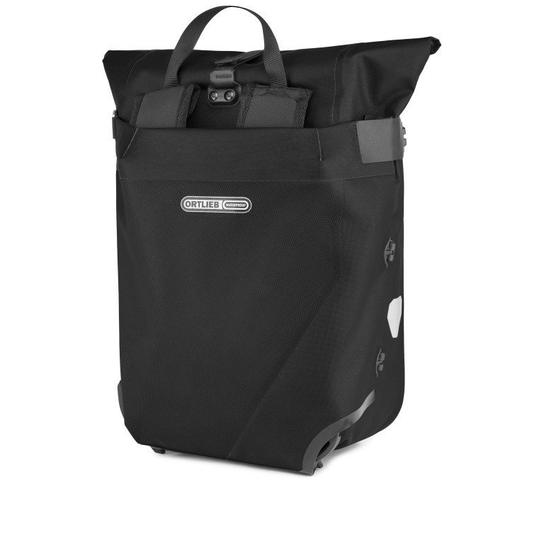 Fahrradtasche / Rucksack Vario Volumen 20 Liter, Farbe: schwarz, blau/petrol, taupe/khaki, rot/weinrot, Marke: Ortlieb, Abmessungen in cm: 31x45x18, Bild 5 von 8