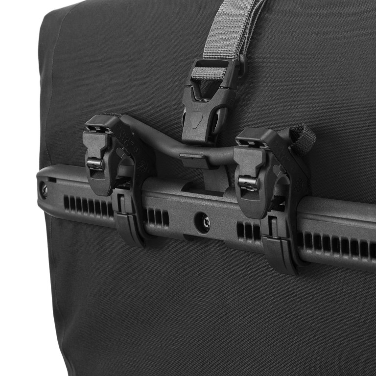 Fahrradtasche Back-Roller Plus Hinterrad Einzeltasche Volumen 20 Liter, Marke: Ortlieb, Abmessungen in cm: 23x42x17, Bild 6 von 8