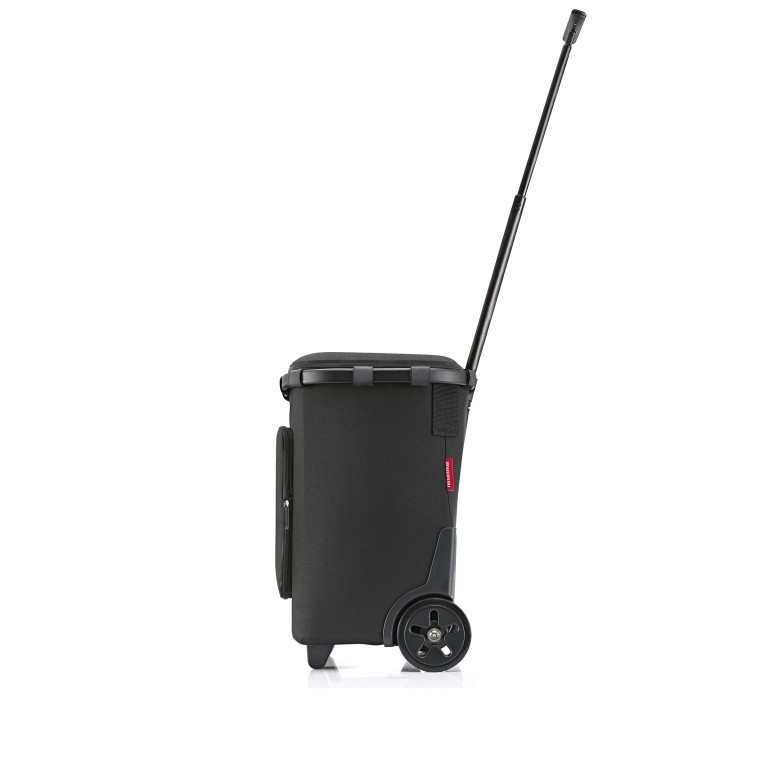 Einkaufsroller Carrycruiser Plus mit ausfaltbarem Thermofach, Farbe: schwarz, anthrazit, blau/petrol, bunt, Marke: Reisenthel, Abmessungen in cm: 42x52.5x32, Bild 2 von 3
