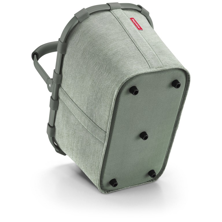 Einkaufskorb Carrybag Frame, Farbe: grau, grün/oliv, rot/weinrot, rosa/pink, beige, Marke: Reisenthel, Abmessungen in cm: 48x29x28, Bild 5 von 6
