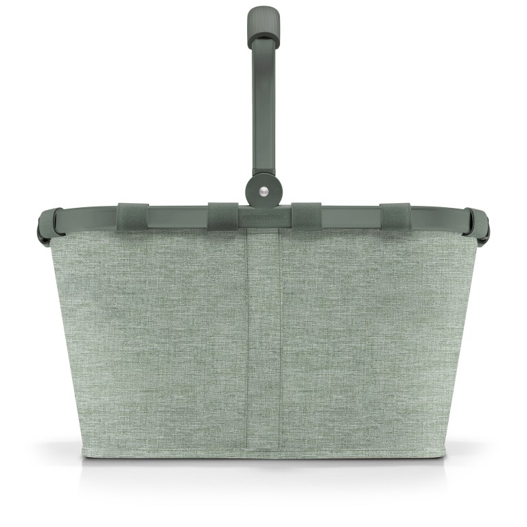 Einkaufskorb Carrybag Frame, Farbe: grau, grün/oliv, rot/weinrot, rosa/pink, beige, Marke: Reisenthel, Abmessungen in cm: 48x29x28, Bild 2 von 6