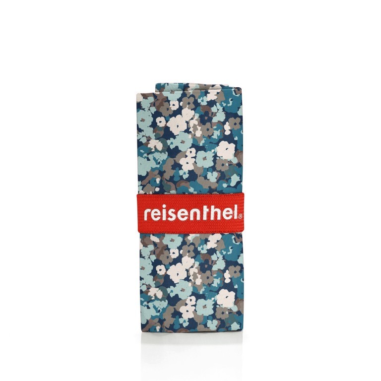 Falttasche Mini Maxi Shopper Viola Celeste, Farbe: blau/petrol, Marke: Reisenthel, EAN: 4012013727269, Abmessungen in cm: 43.5x63x6, Bild 2 von 2